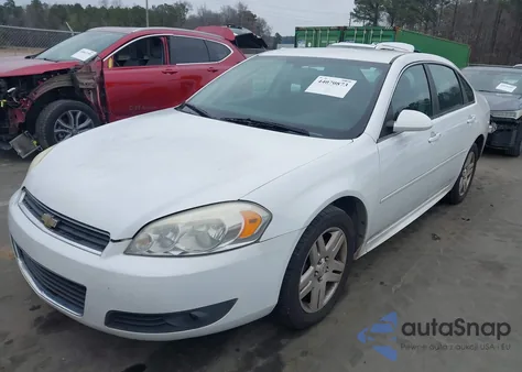 2010 Chevrolet Impala Lt из США, поврежденный, VIN 2G1WB5EK7A1187764